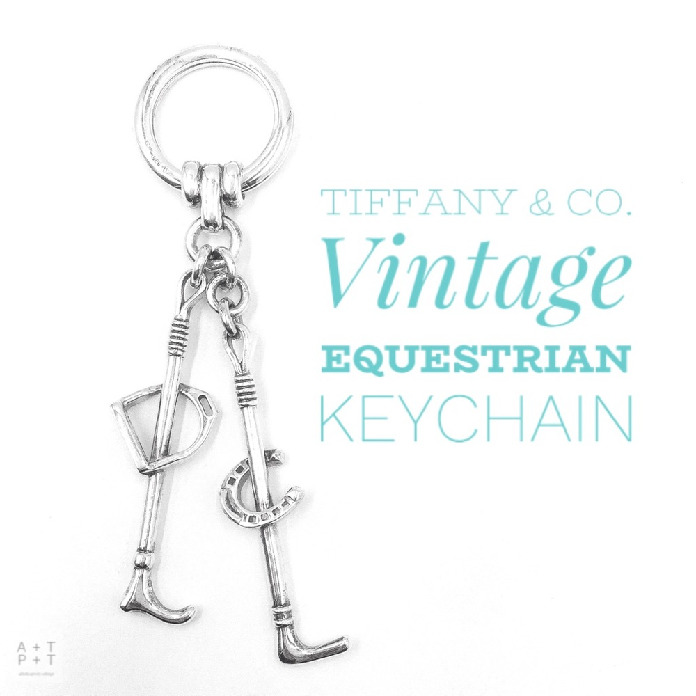Tiffany & Co. Vintage Equestrian Keychain